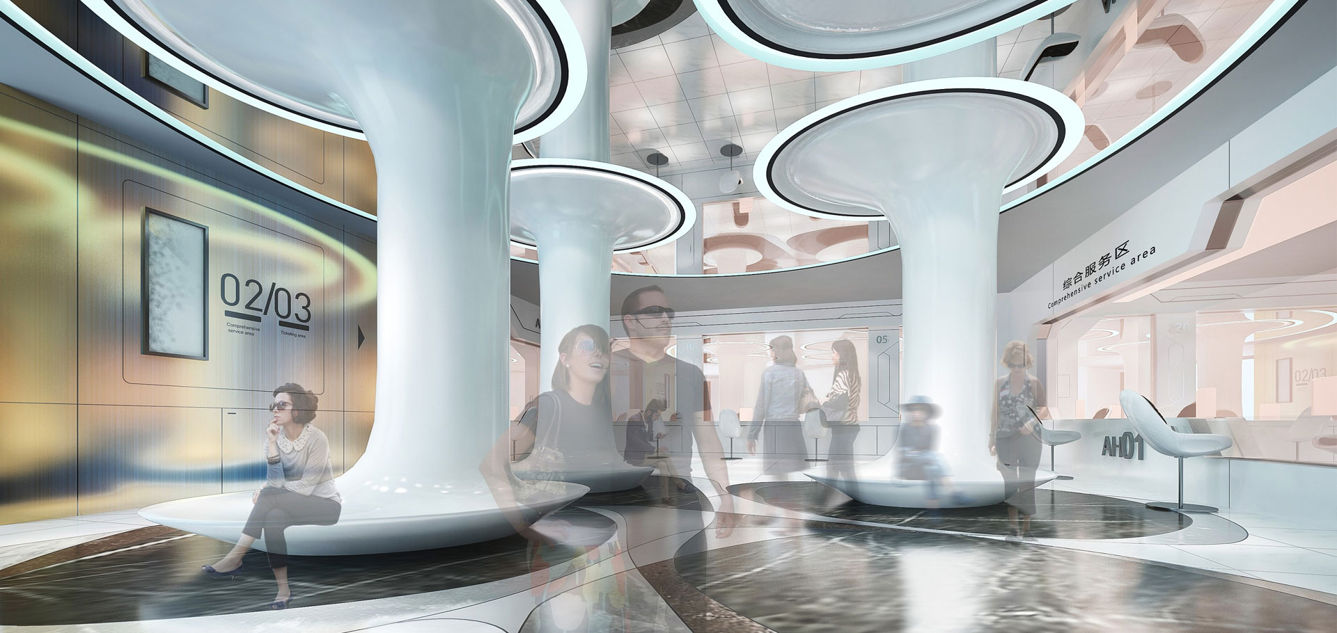 科技感商業空間設計